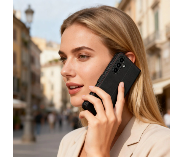 Tech-Protect Wallet Galaxy A57 5G Black/Red - 1523208 - zdjęcie 4